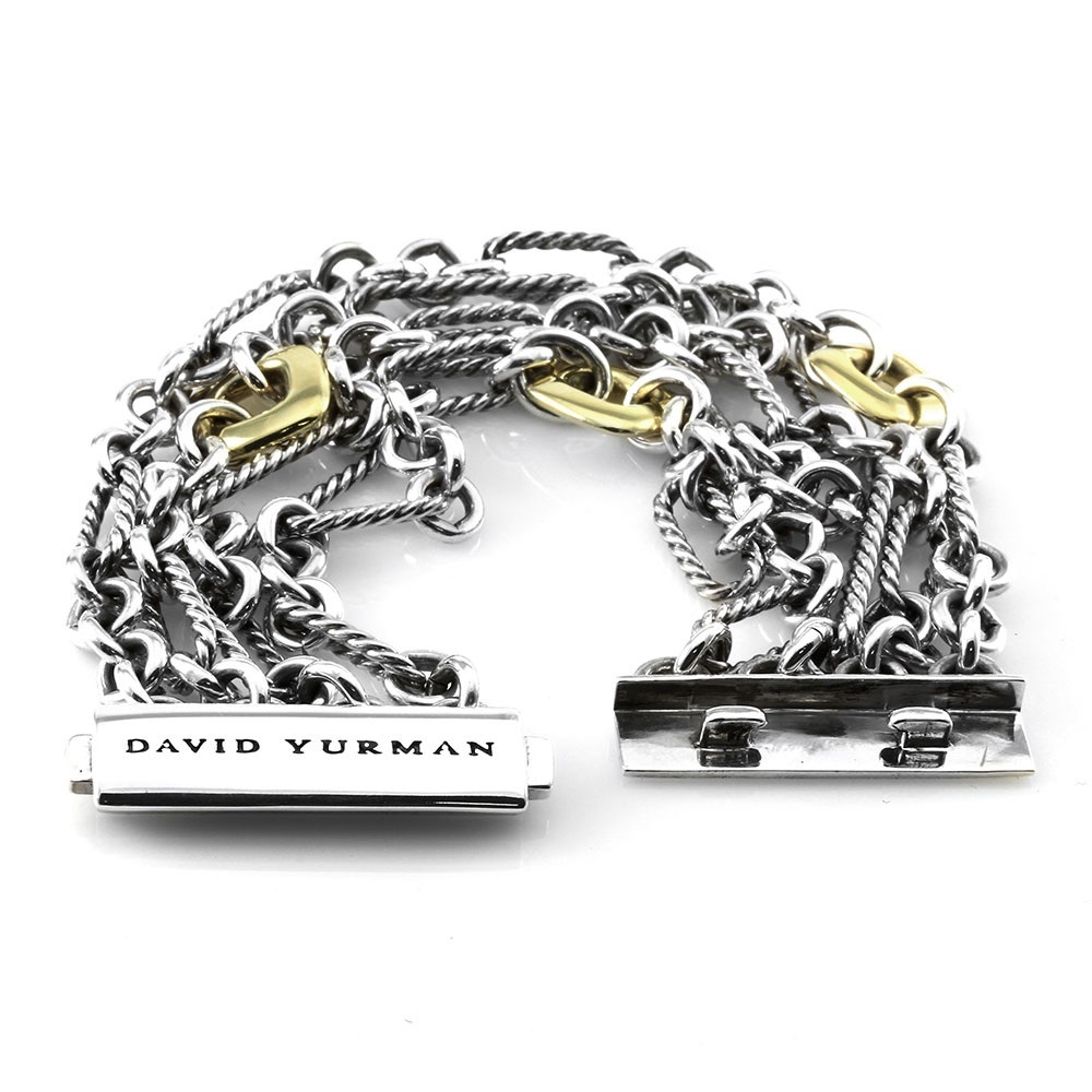 David Yurman Sterling silver & 18k Gold